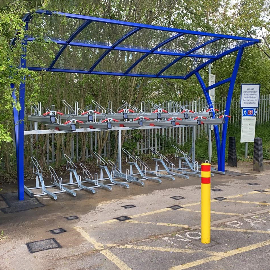 Waterbeach Station Cycle Parking